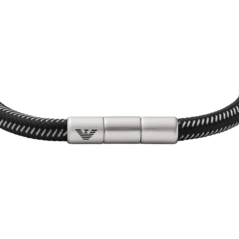 Emporio Armani Bracelet Perlon/nylon, Acier inoxydable Bracelet