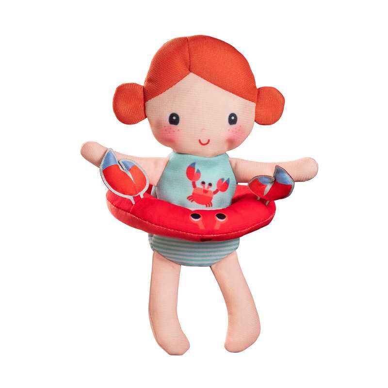 Poupée de bain Axelle crabe Lilliputiens