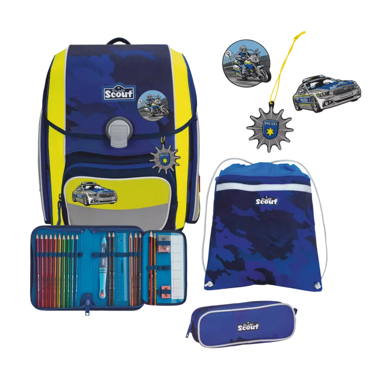 Scout Genius DIN Blue Police