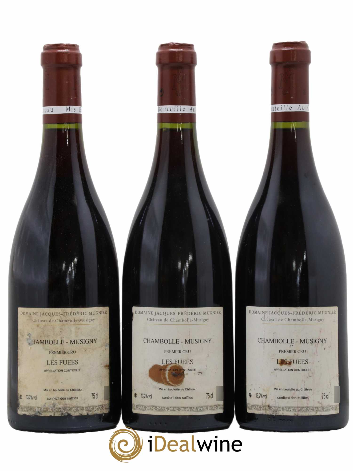 Chambolle-Musigny 1er Cru Les Fuées Jacques-Frédéric Mugnier  2009 - Lot de 3 Bouteilles