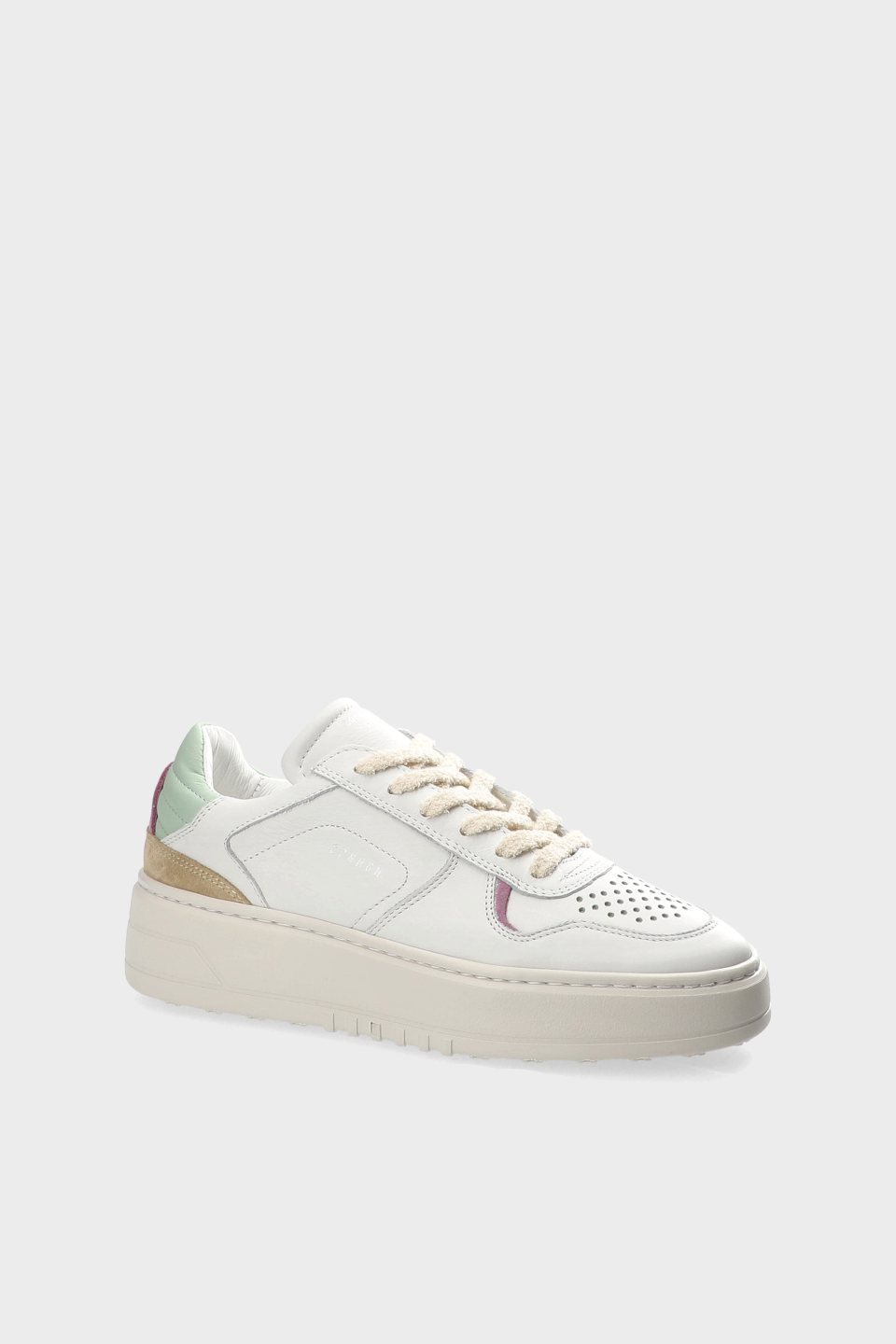 CPH76 leather mix white/mint
