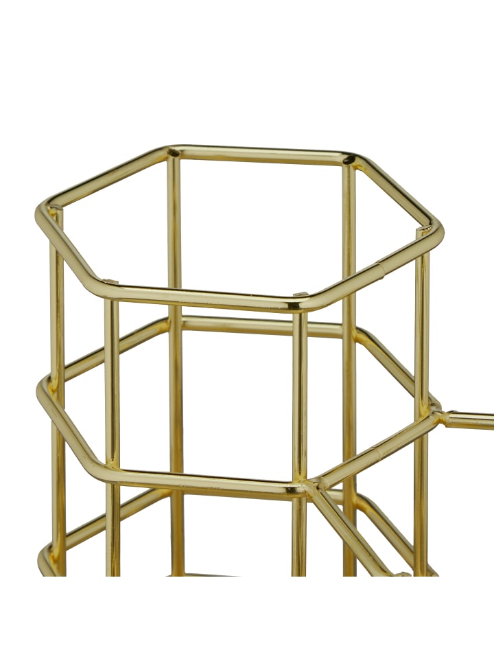 relaxdays Pinselhalter in Gold - (B)12 x (H)12,5 x (T)12,5 günstig kaufen onesize