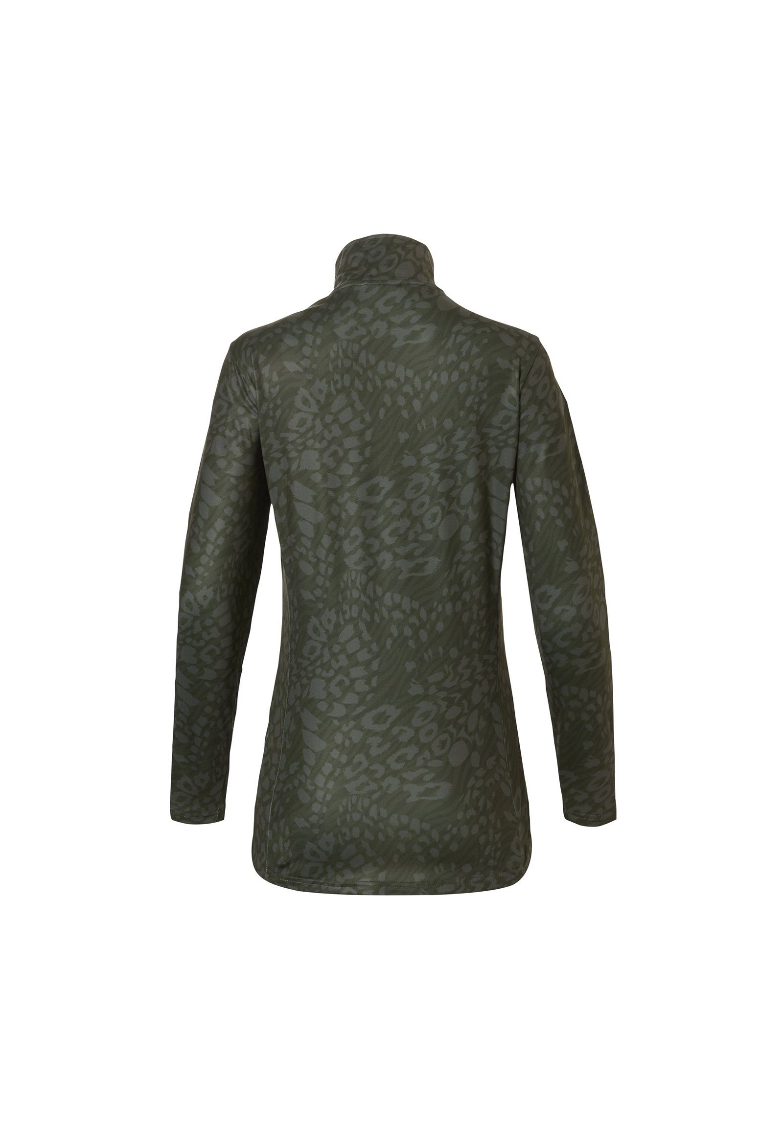 REHALL Stillpullover Rehall Damen ISA-R Skipullover AOP Print Half Zip