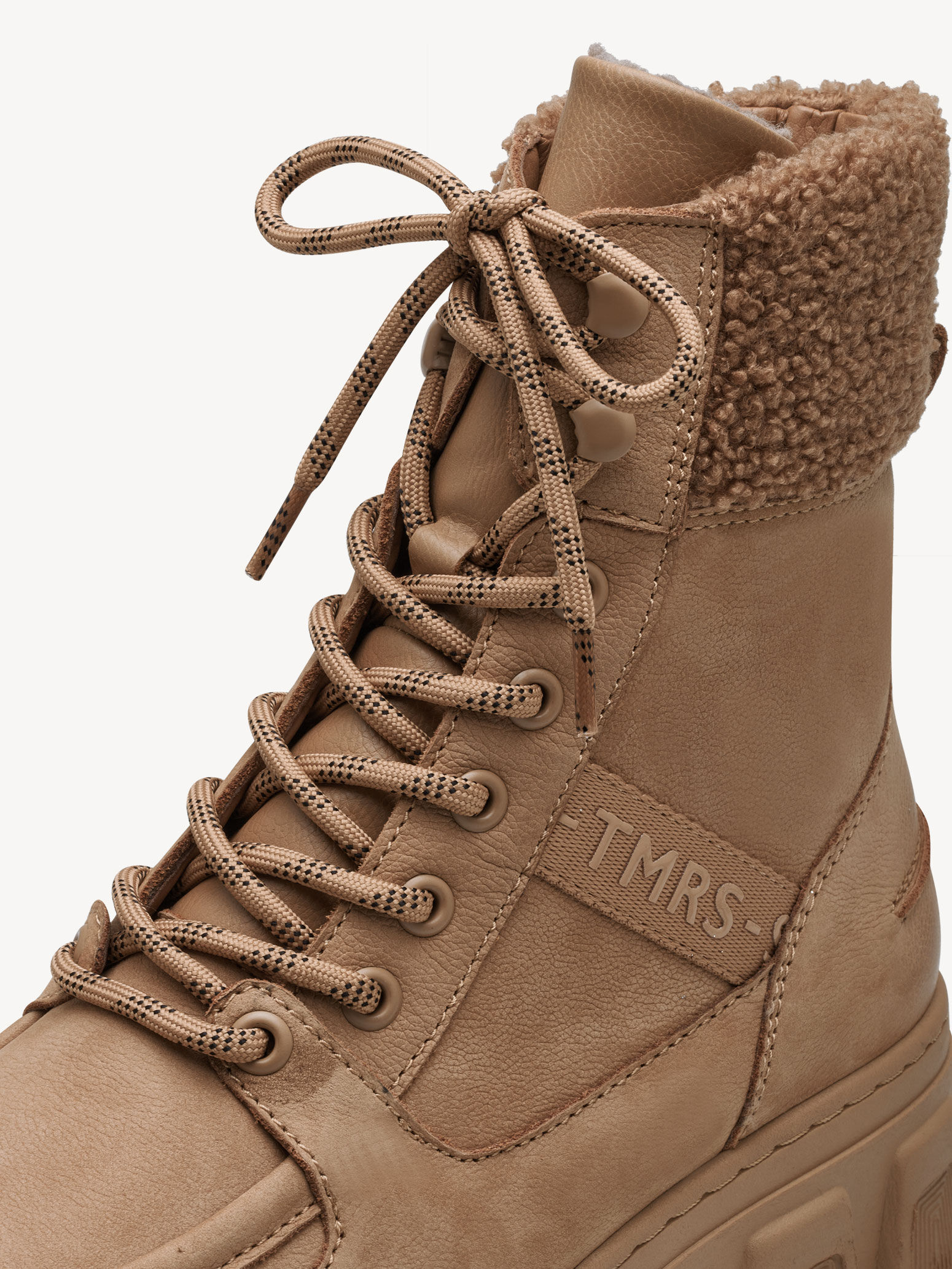 Bottine en cuir - marron doublure chaude