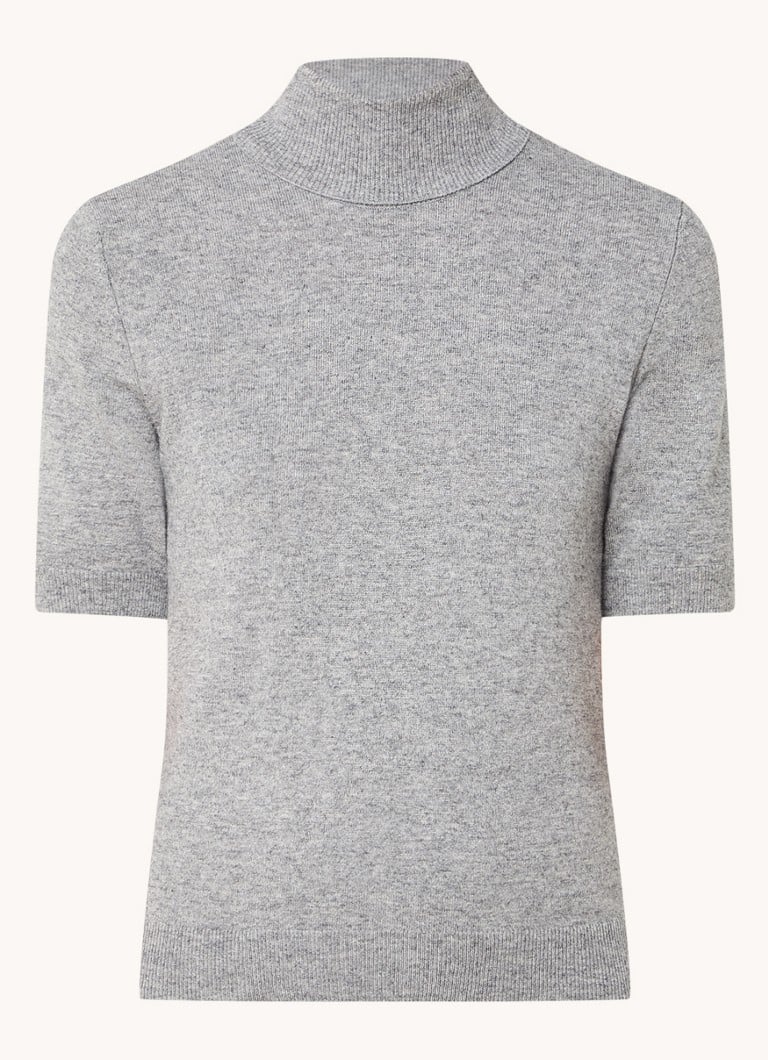 Benetton Fine-knit top in cashmere blend