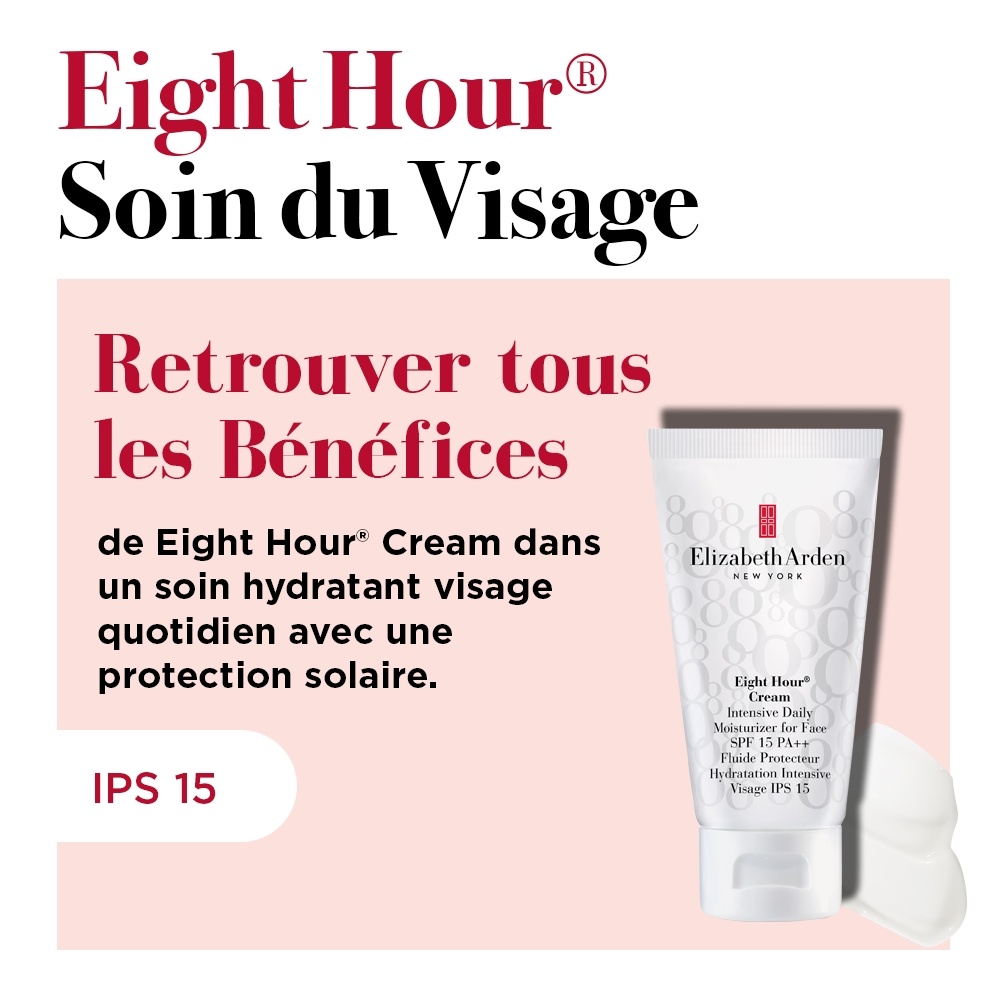 Elizabeth Arden Eight Hour® Fluide Protecteur Hydratation IntensiveVisage IPS 15 50 ml