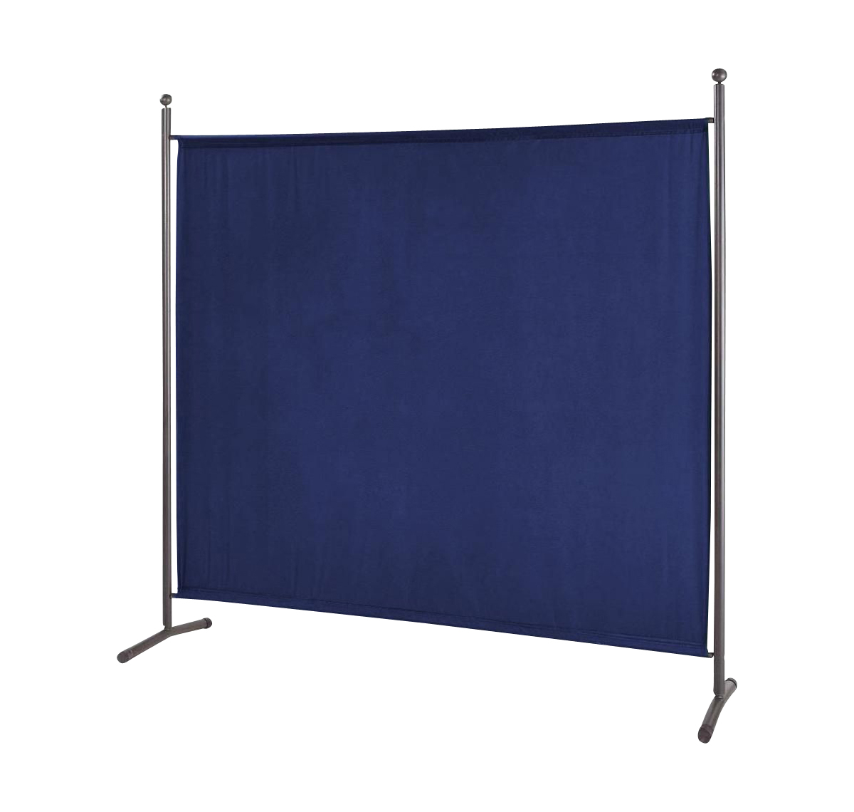 Grasekamp 2 Stück Stellwand 178x178cm Blau Paravent Raumteiler Trennwand Sichtschutz