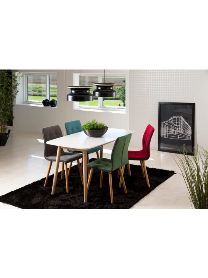 ebuy24 Esstisch Naila Weiß 150 x 80 cm günstig kaufen onesize