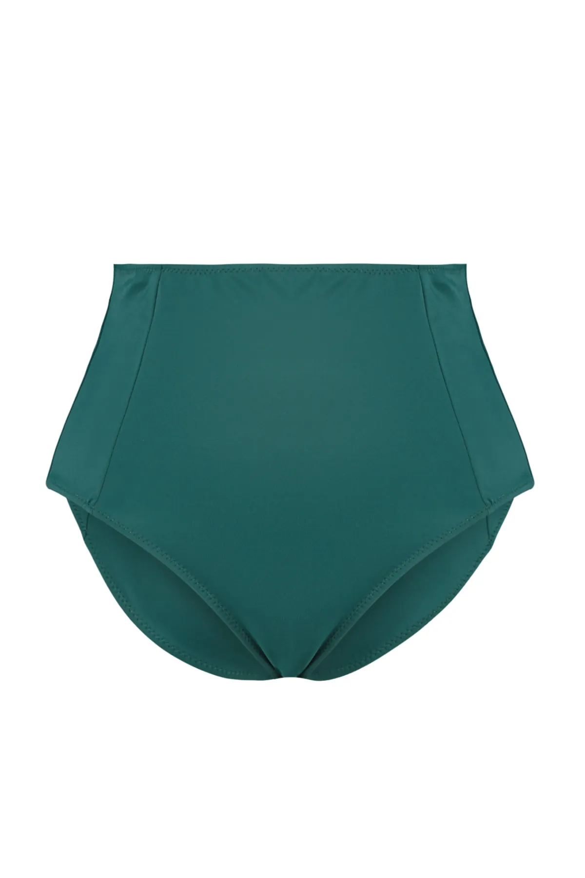 Trendyol Curve  Grüne Bikinihose mit hoher Taille TBBSS23CR00002