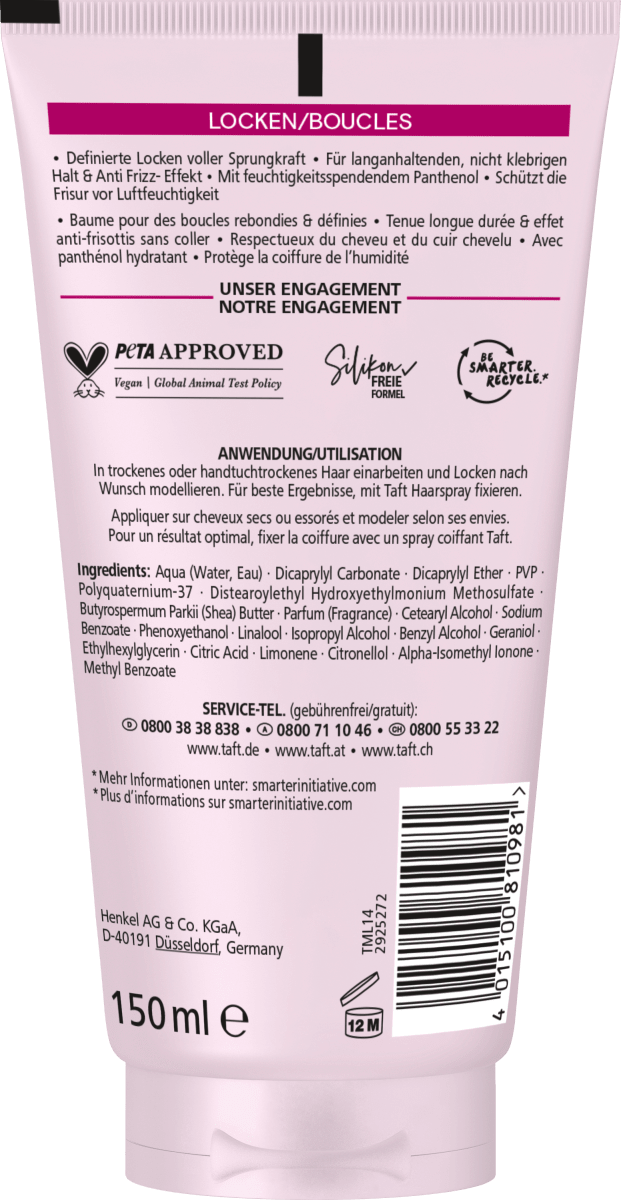 Styling Balm LOCKEN Halt 3, 150 ml