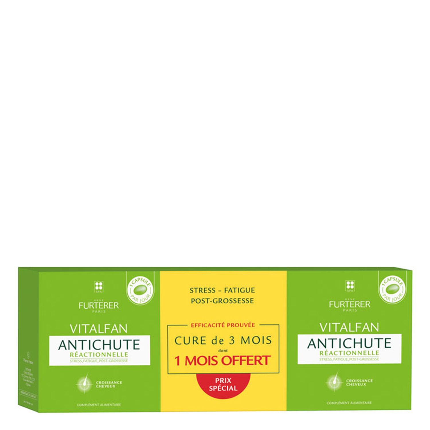 René Furterer Cure Anti-Chute réactionnelle Vitalfan - 3x30 Géllules