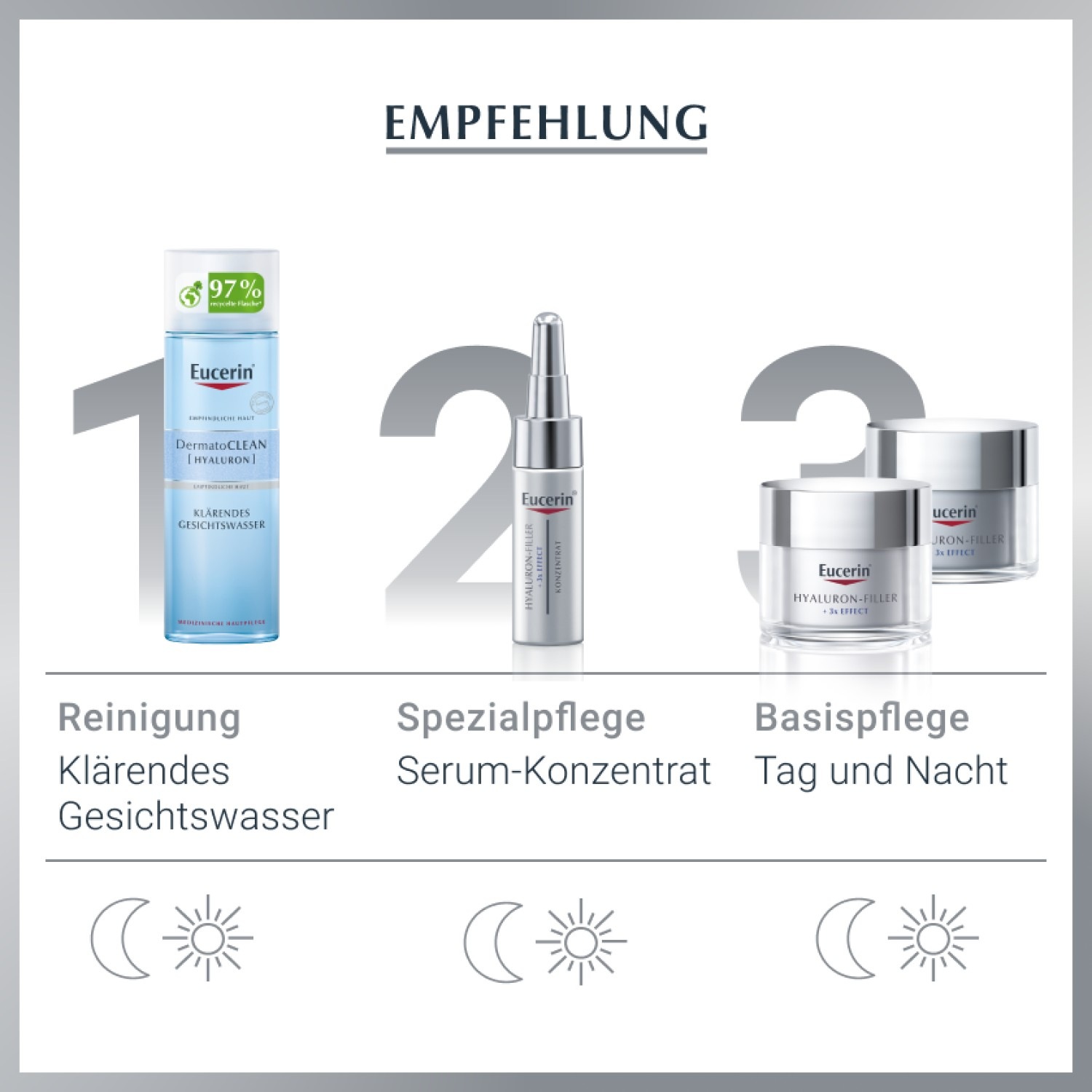 Hyaluron-Filler Tagespflege Normale/Mischhaut