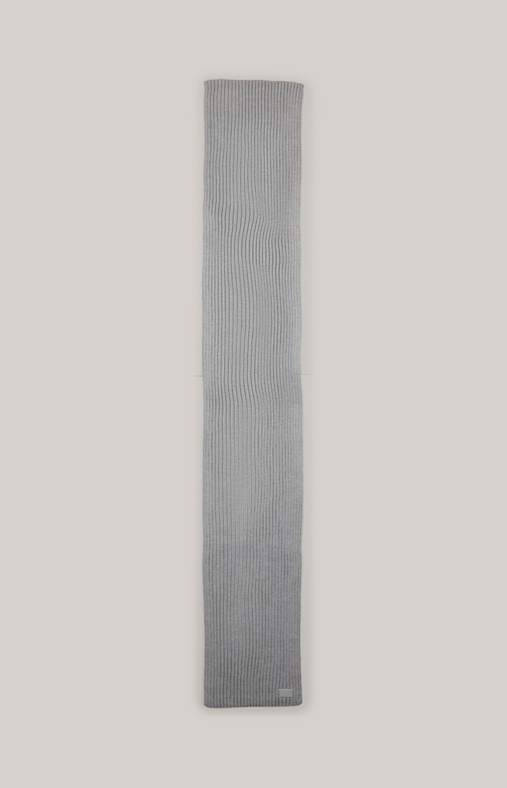 Strick-Schal Francis in Grau