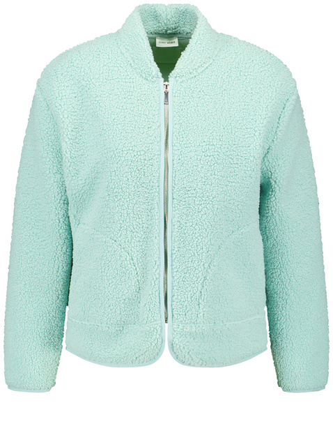Jacke in Teddyfleece