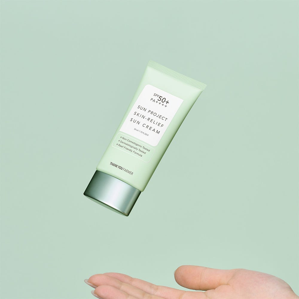 Thank You Farmer Sun Project Skin Relief Sun Cream SPF 50+ 50 ml