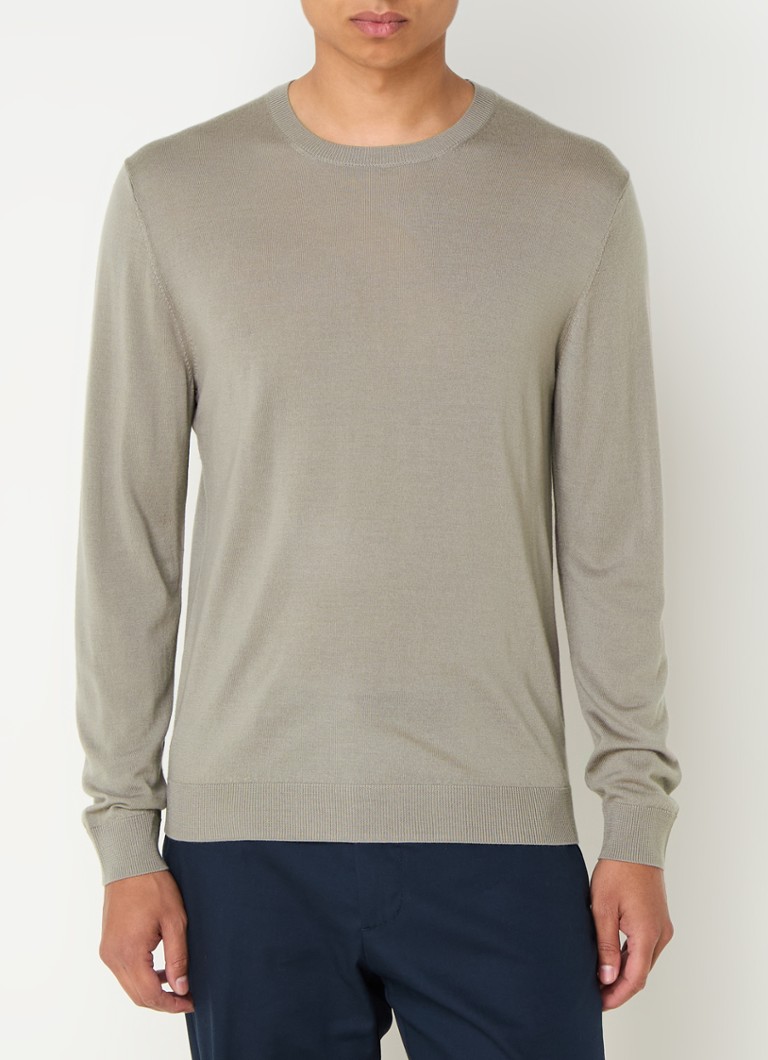 Boggi Milano Fine-knit wool pullover