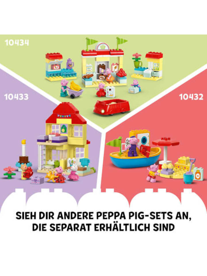 LEGO Bausteineset Duplo Pink Peppas Garten mit Baumhaus, ab 24 Monate günstig kaufen onesize