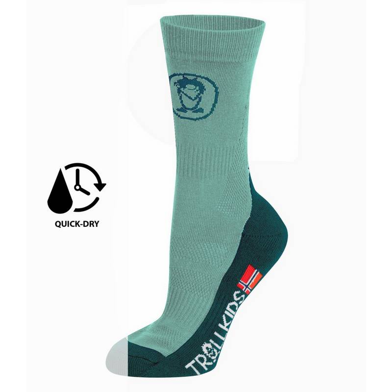 Trollkids Trekking Mid Cut Wandersocken Kinder