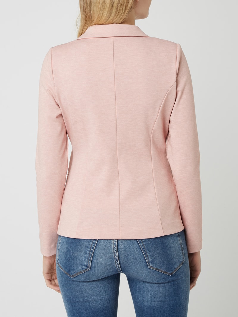 Blazer mit Reverskragen Modell 'Kate' in rosa