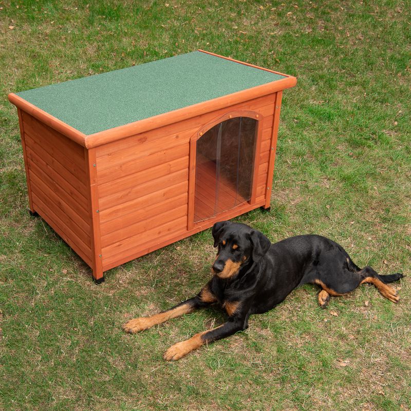 Hundehütte Woody Flachdach zu TOP-Preisen