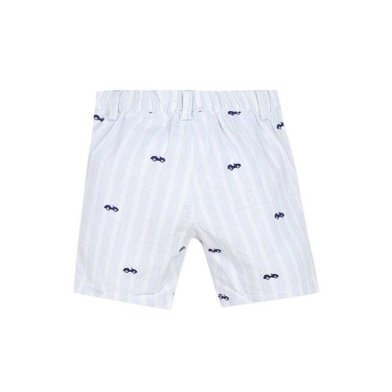 Short bébé garçon brodé voitures Absorba