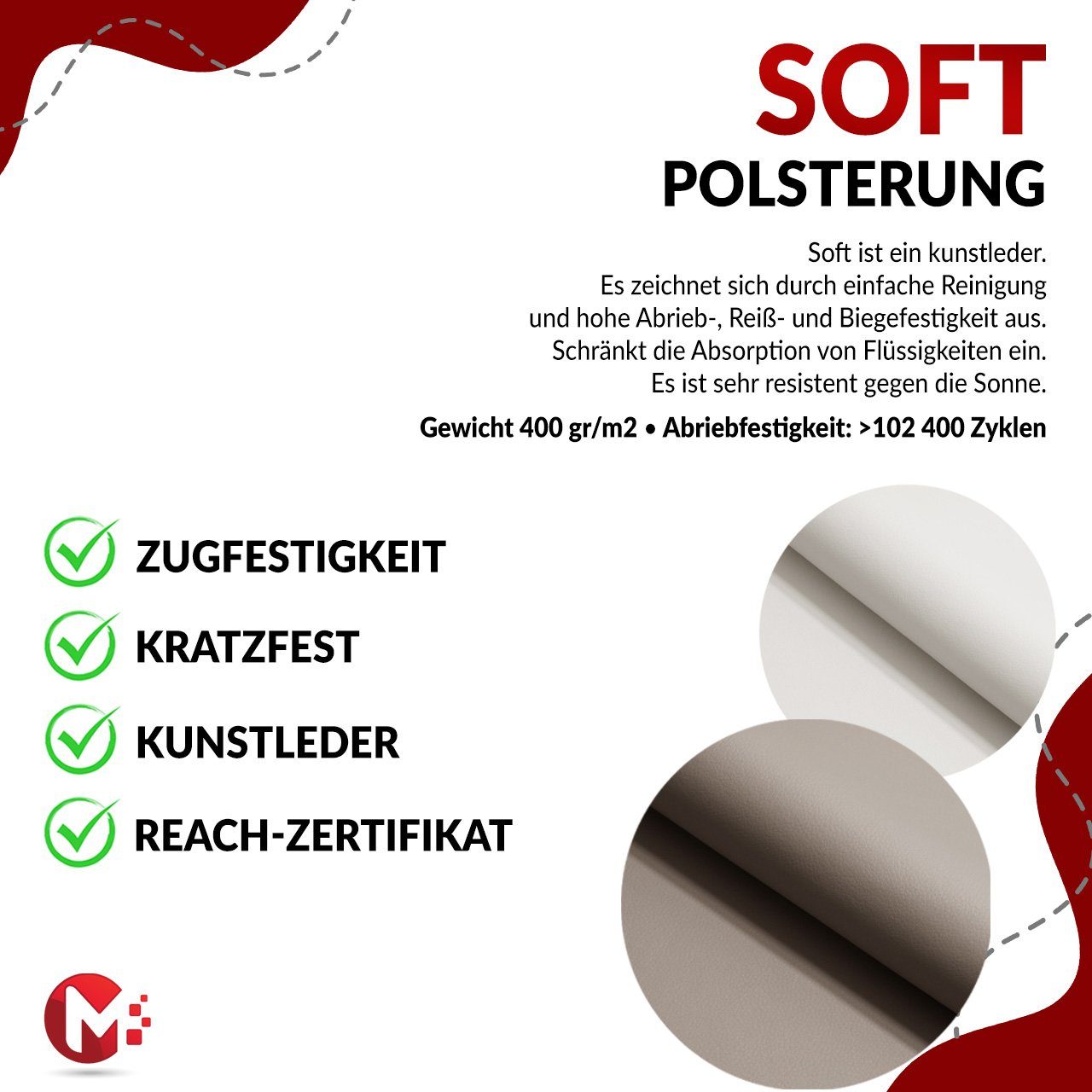 MKS MÖBEL Boxspringbett GOLD 10 KING, Polsterbett mit Bettkasten und Zwei Matratzen - Stauraumbett