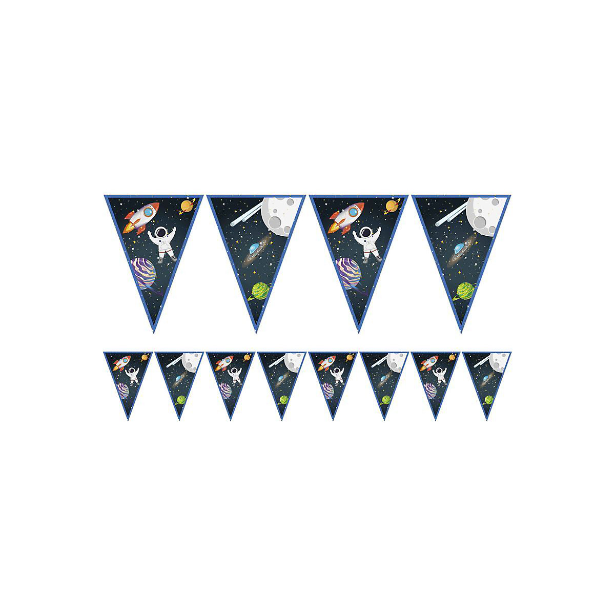 XL 58 Teile Weltraum Rakete Party Deko Set 8 Kinder