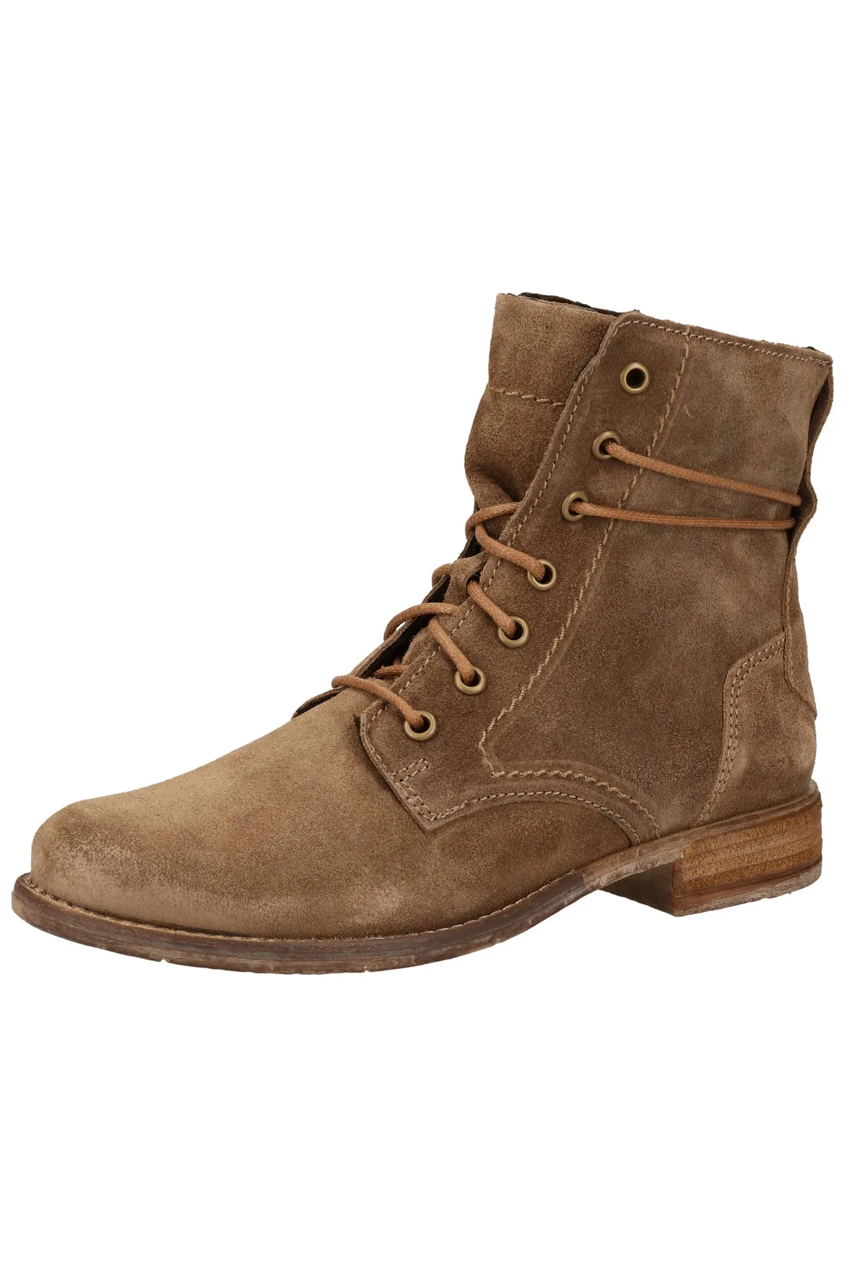 Josef Seibel  Stiefelette - Beige - Blockabsatz