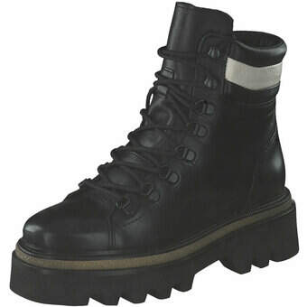 Alpe Woman Schnür Boots in schwarz