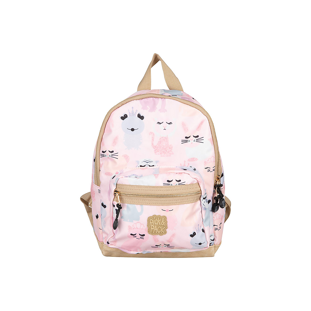 Kinderrucksack S Sweet Animal Pink
