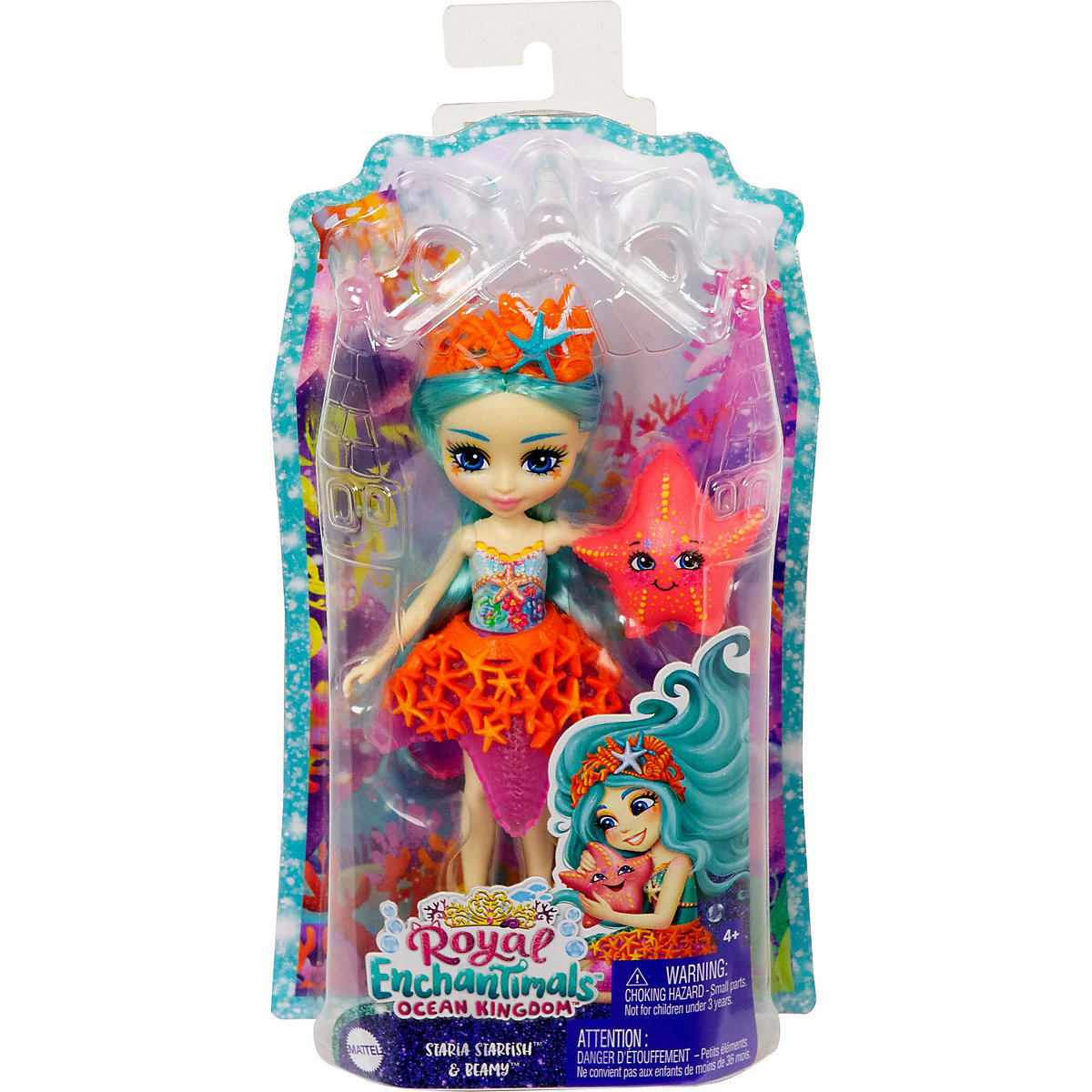 Royal Enchantimals Staria Starfish & Beamy Puppe