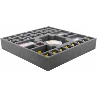 Feldherr 50mm Schaumstoffeinlage für Zombicide Staffel 3 Rue Morgue