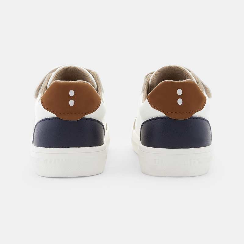 Baskets street basses beige garçon