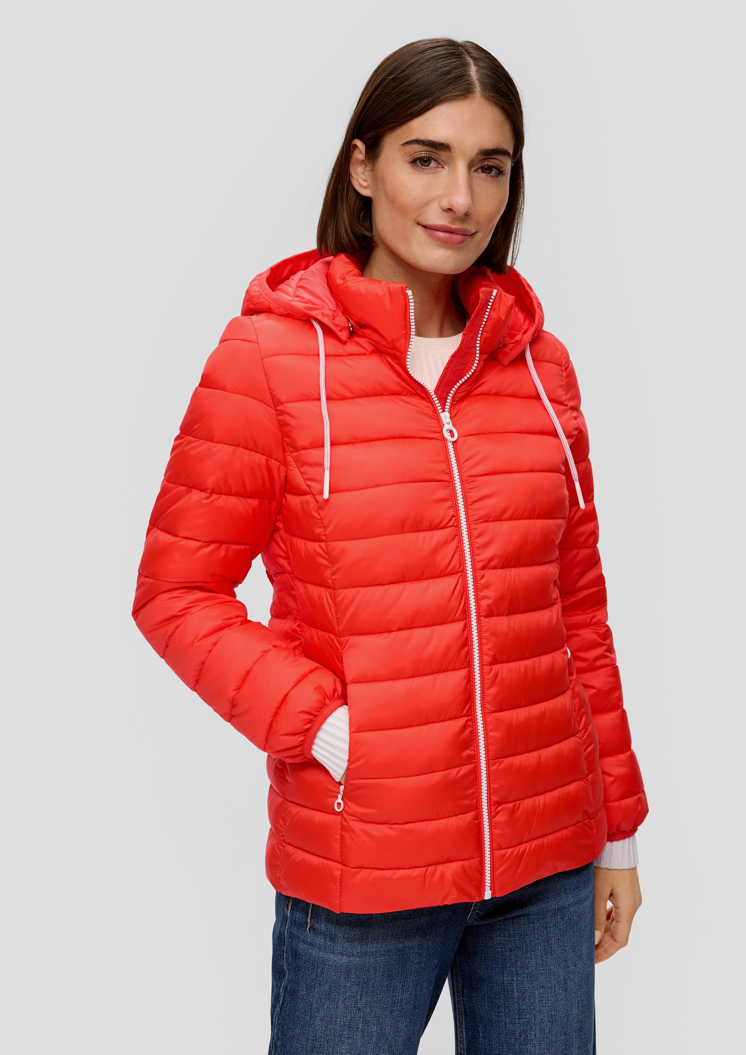 Leichte Steppjacke mit abnehmbarer Kapuze  2149050-2590