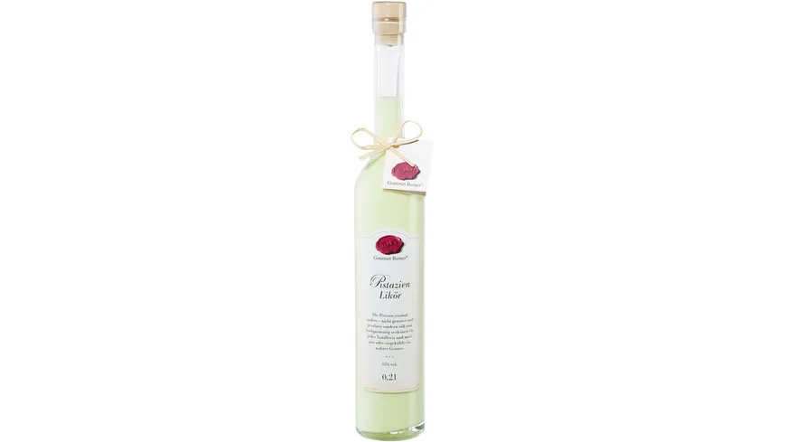 Gourmet Berner Pistazien-Sahnelikör 0.2 l