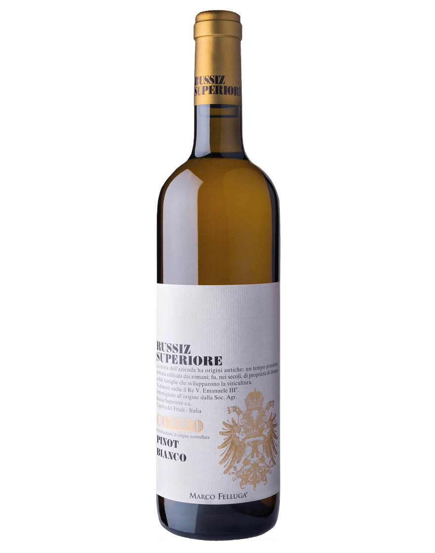 Collio DOC Pinot Bianco 2022 Russiz Superiore 0,75 ℓ
