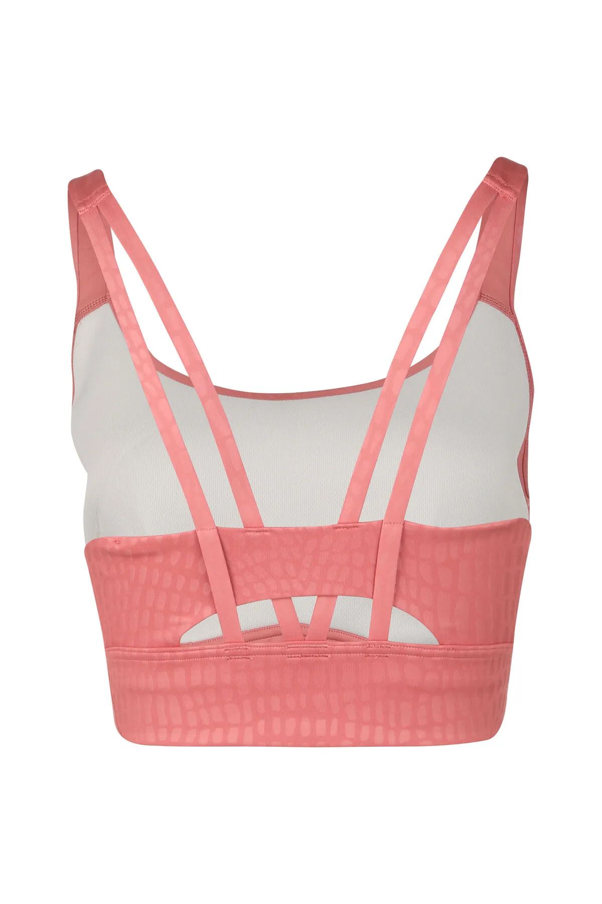 adidas  Sport-BH - Rosa - Strukturiert