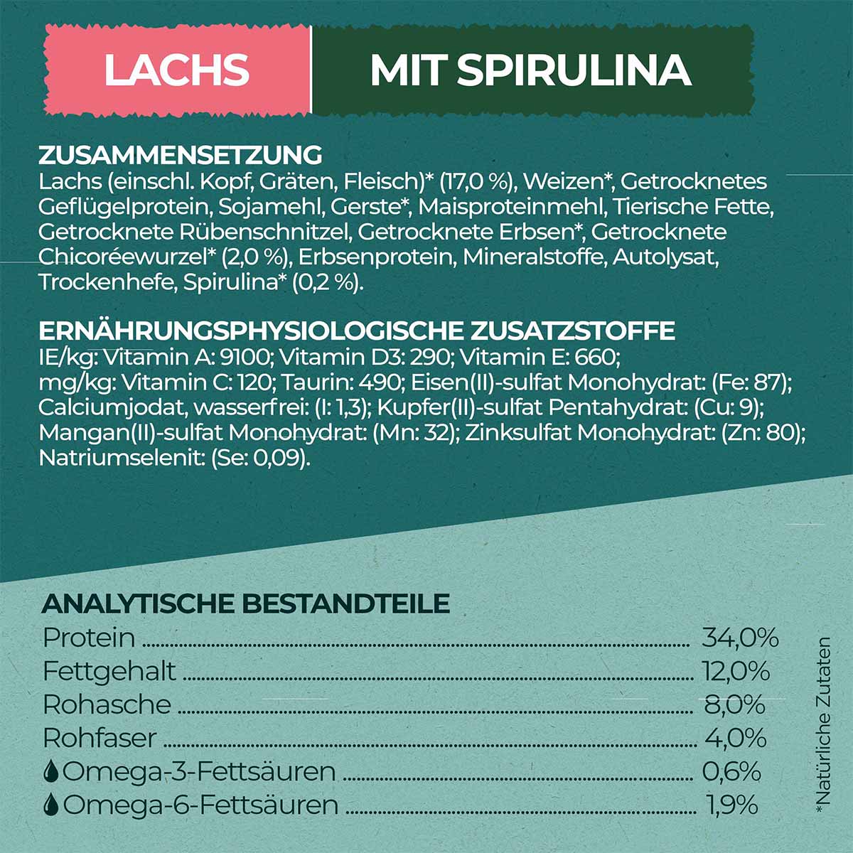 PURINA ONE Dual Nature kastrierte Katze Lachs, Spirulina 650g