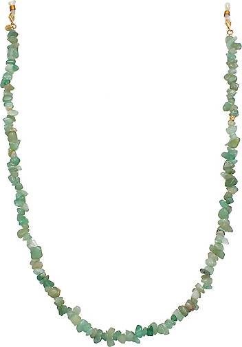 Elli PREMIUM Schmuckzubehör Brillenkette Aventurin Beads 925 Silber