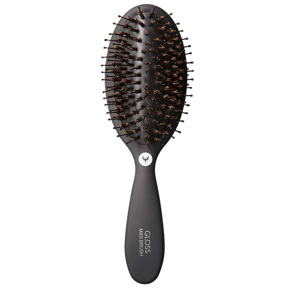 HH Simonsen GLOSS MIDI BRUSH BLACK