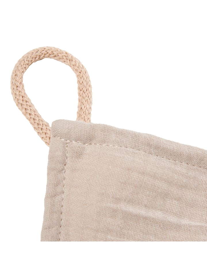 nordic coast company  Kuscheltuch Musselin Igel Sand günstig kaufen onesize
