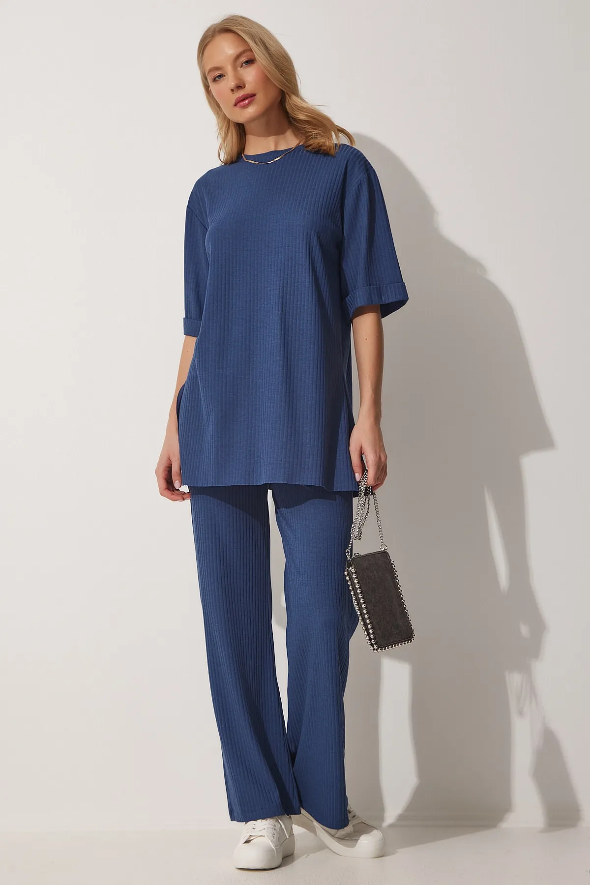 Happiness İstanbul  Zweiteiler - Dunkelblau - Regular Fit