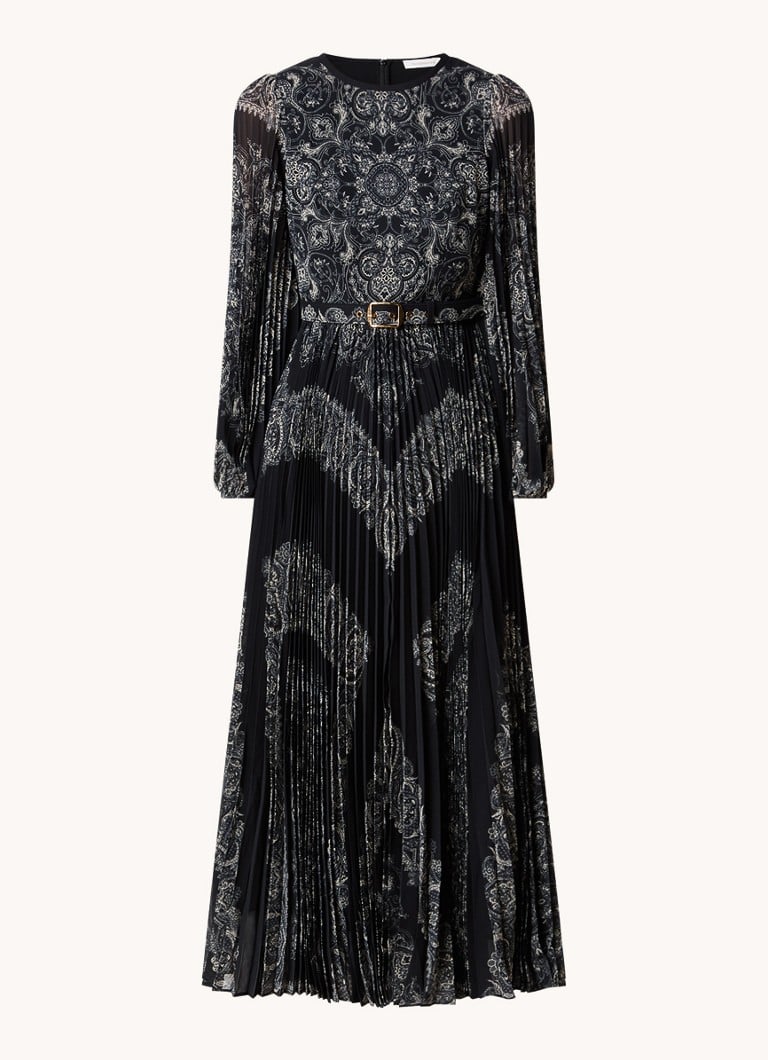 Zimmermann Sunray midimekko paisley-kuviolla ja vyöllä