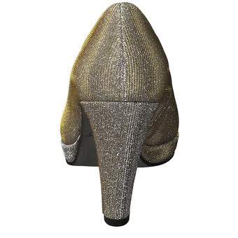 Gabor Plateau Pumps in gold