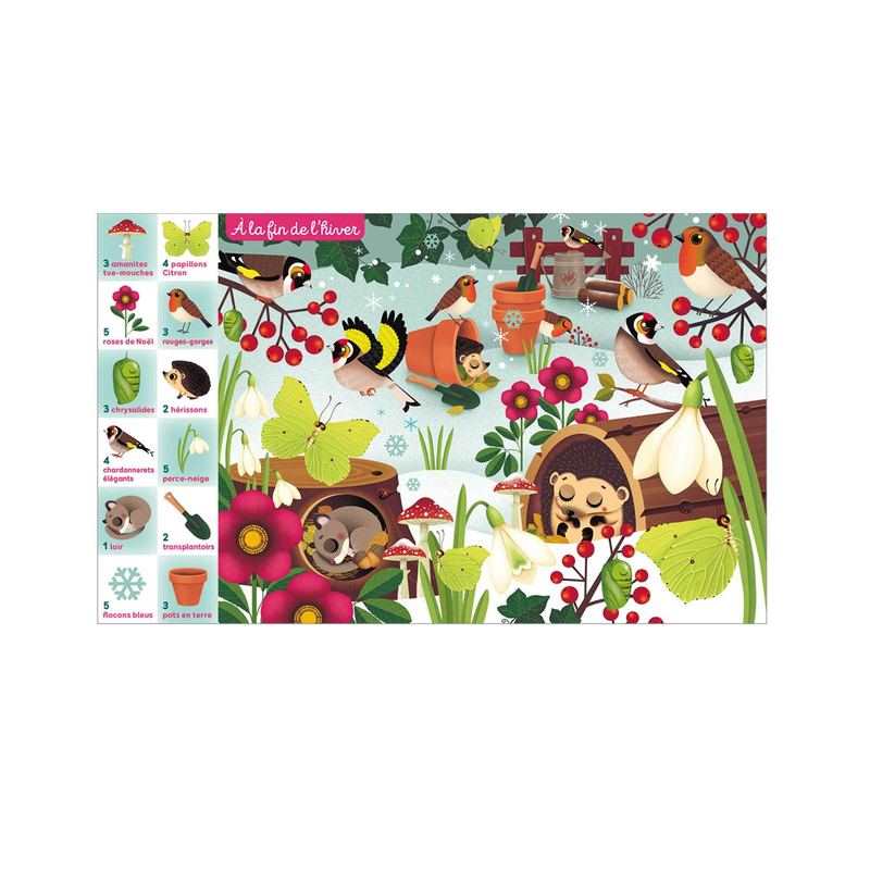 Livre Cherche trouve et compte Le jardin - Lito