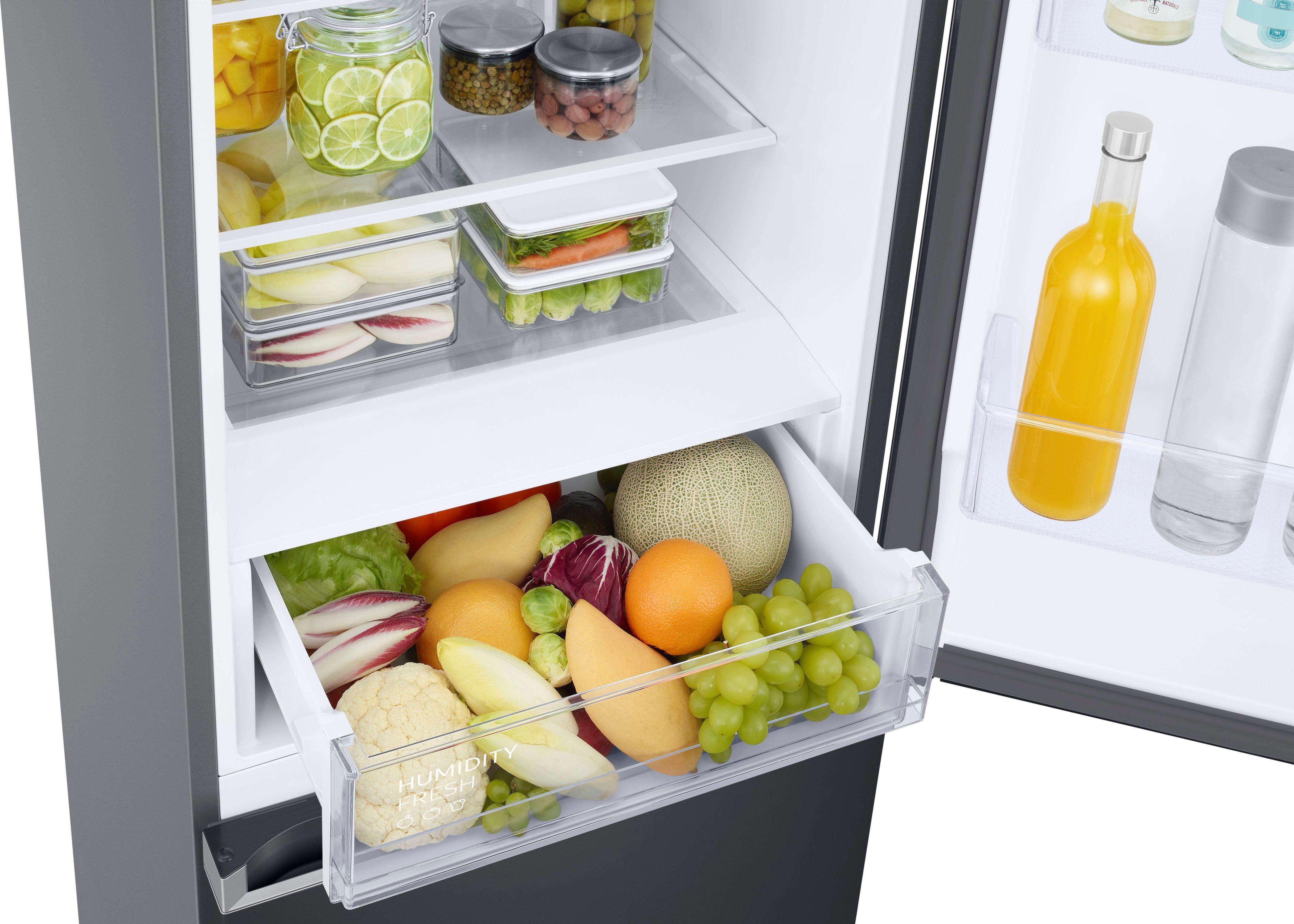 Samsung Kühl-/Gefrierkombination RL38C602CB1, 203 cm hoch, 59,5 cm breit