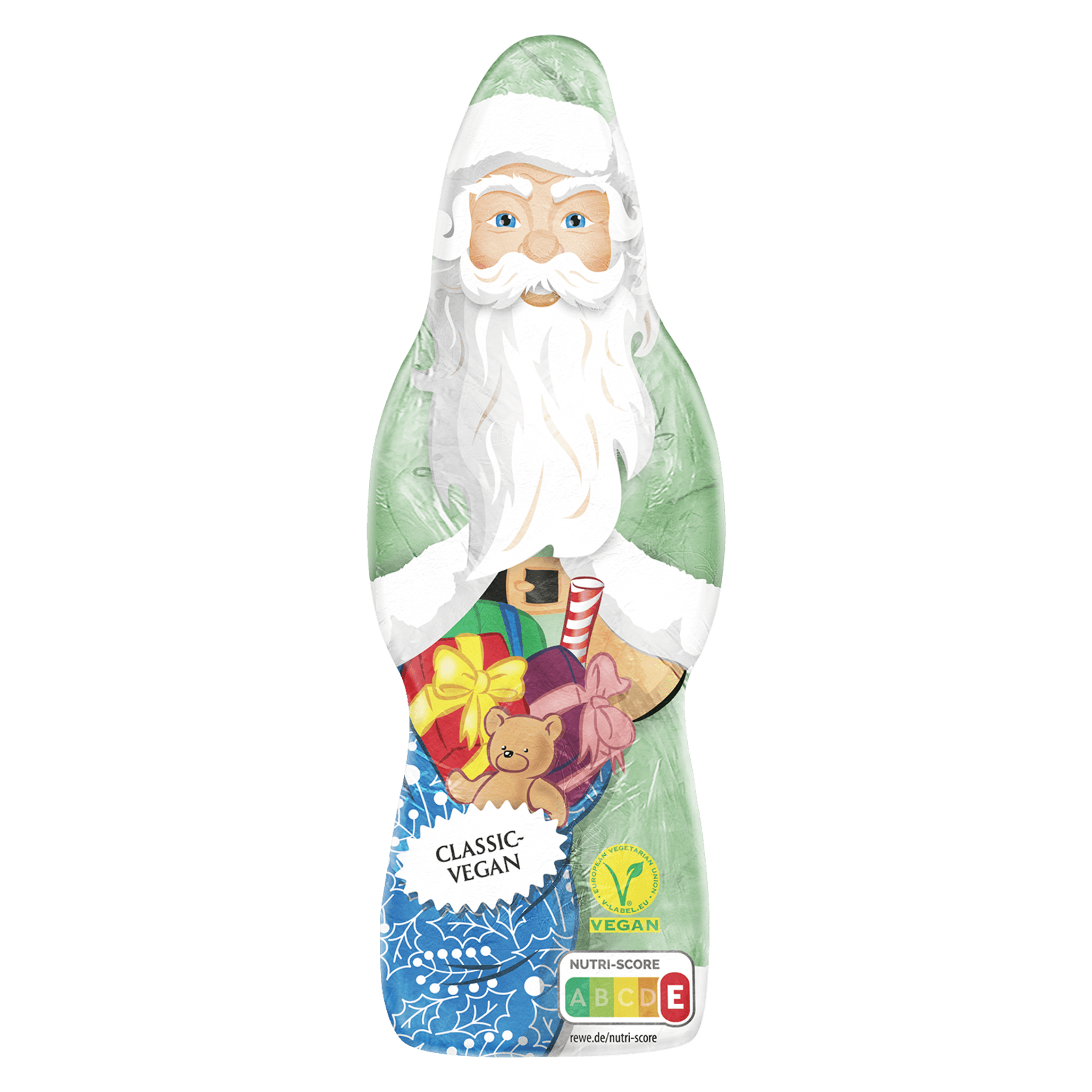 REWE Schokoladen-Weihnachtsmann vegan 110g