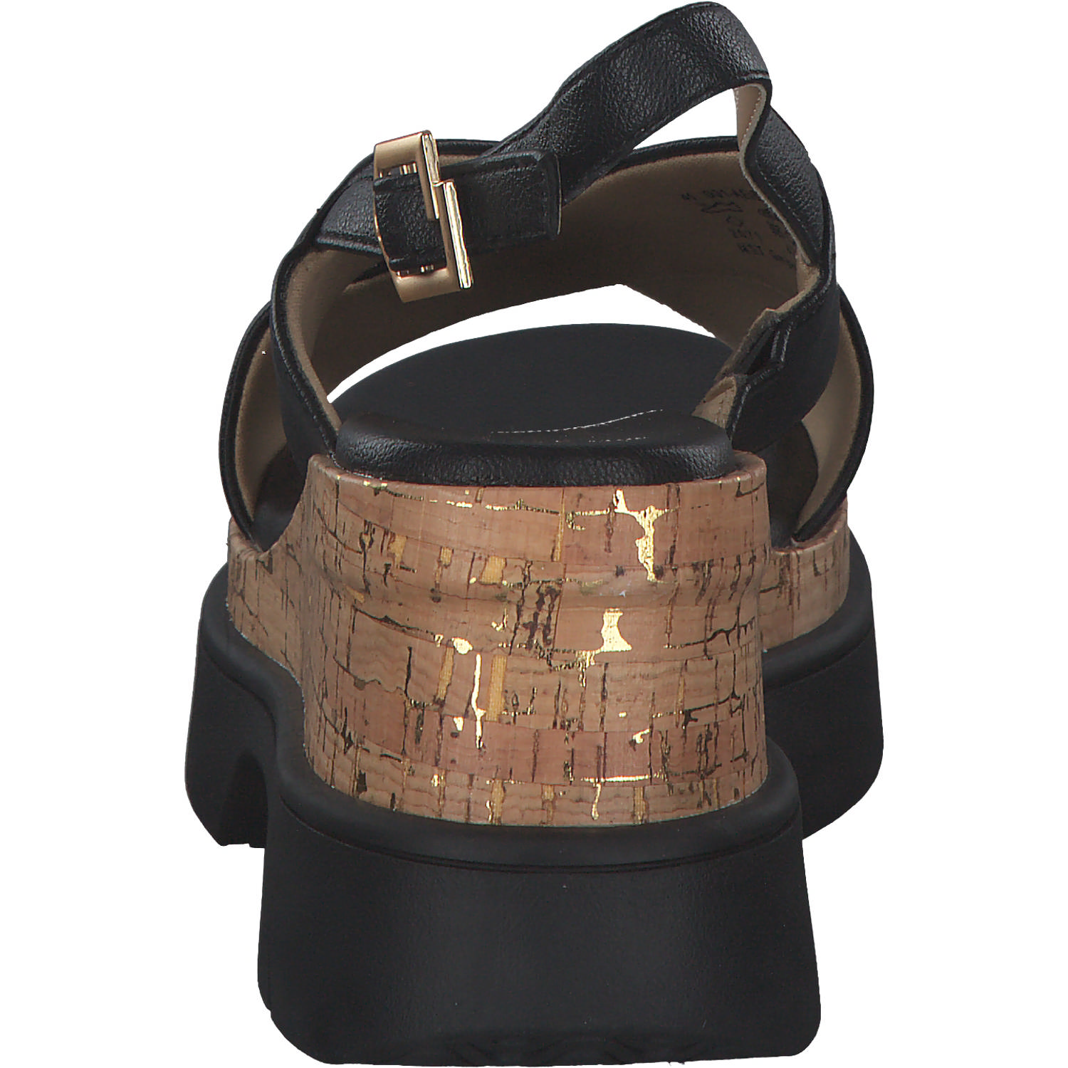 Bagatt Trish AEI81, Plateau-Sandaletten, Damen, Schwarz