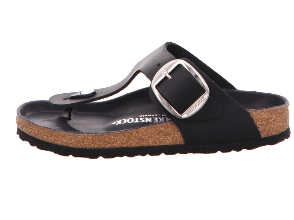 BIRKENSTOCK Klassische Sandalen schwarz Gizeh Big Buckle[Zehensteg]Gizeh Big Buc
