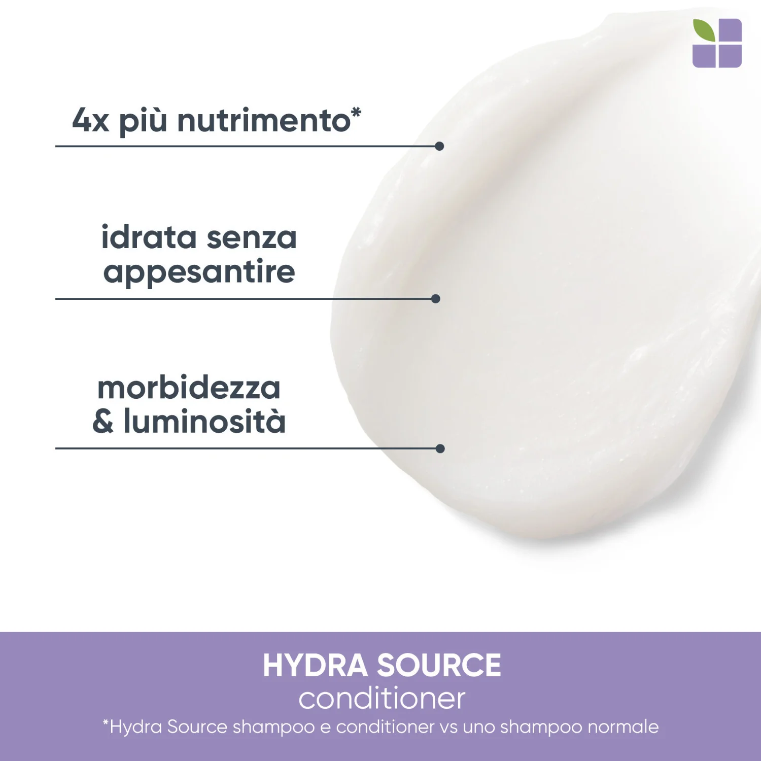 HydraSource kondicionieris - mitrinošs matu kondicionieris